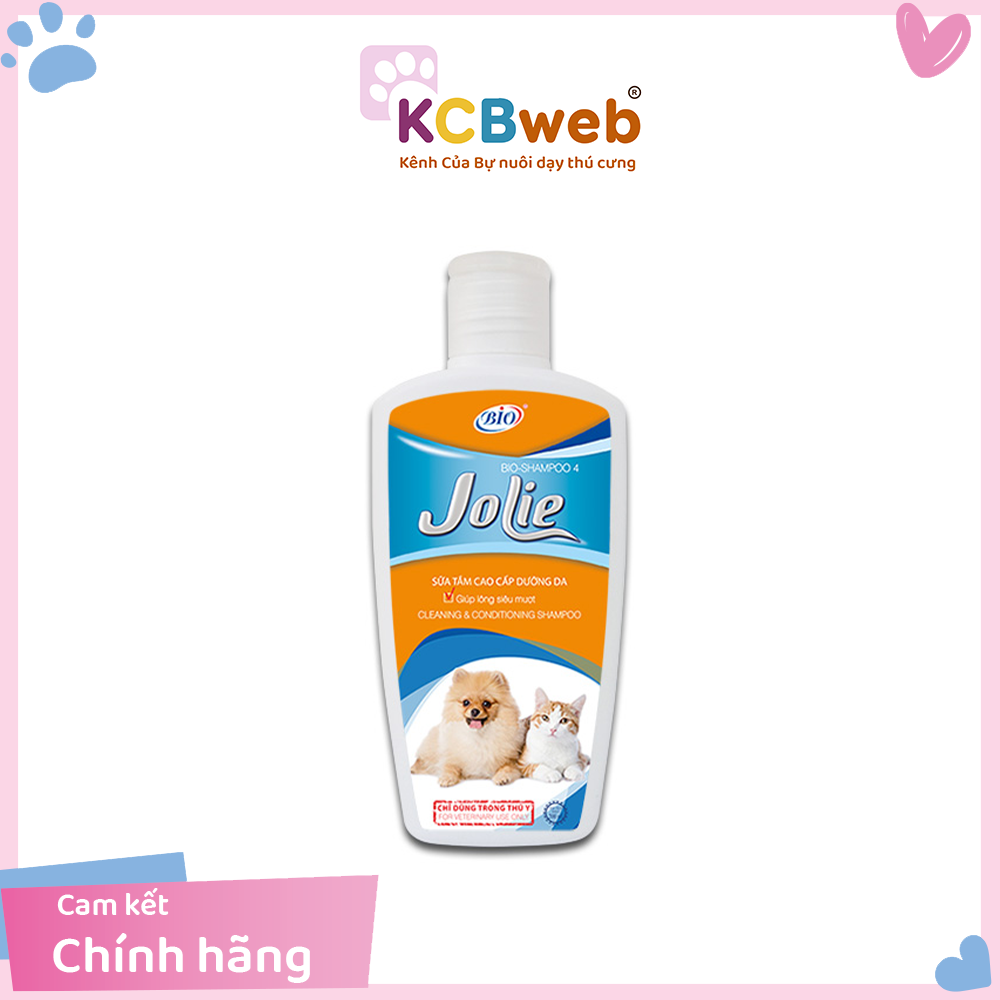 Sữa tắm thú cưng Bio Jolie dưỡng lông, dưỡng da, khử mùi 200ml