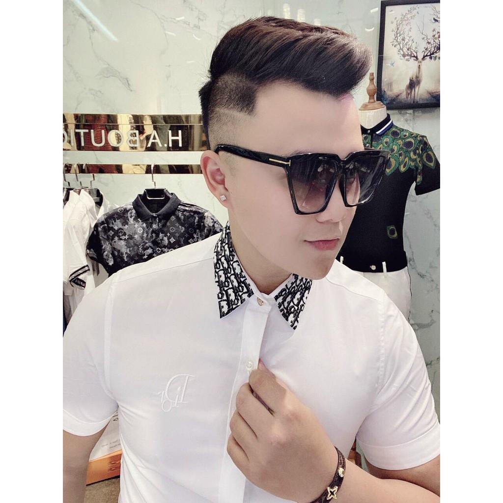ÁO POLO SIÊU CẤP HỌA TIẾT MONOGRAM