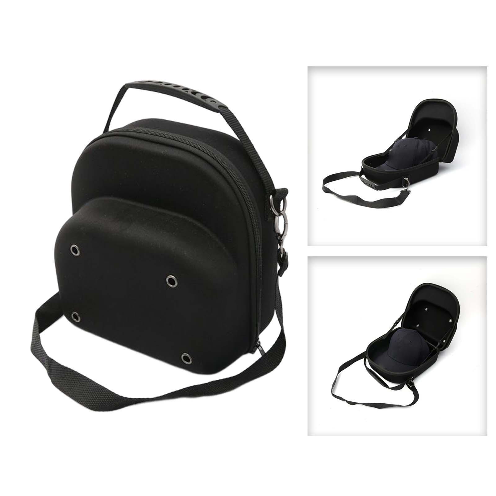 Portable Hat Travel Case Adjustable Hard Sheel Easy to Carry Hat Display Holder EVA Durable Storage Bag Organizer Handbag for Home