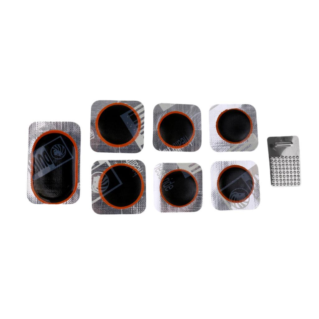 2 Set Bicycle Bike MTB Multi-use Bicycle Cycling Tire Tyre Repair Tools Kit Box Glue Patch