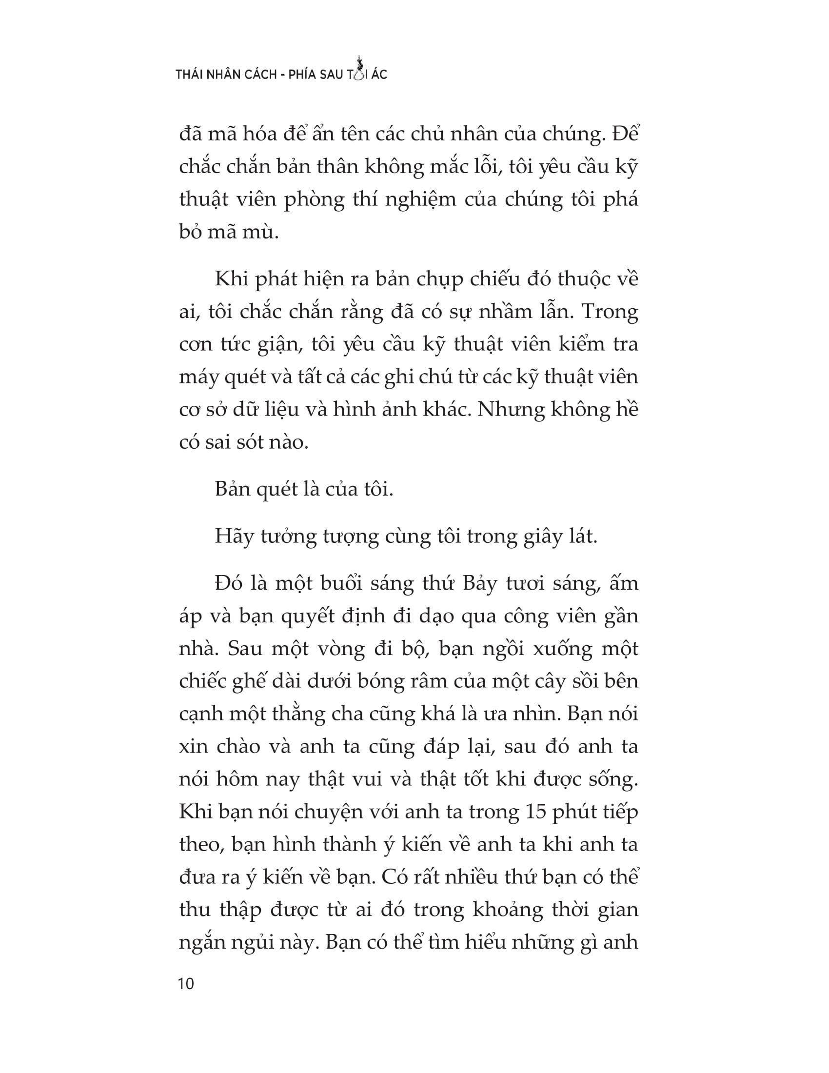 Thái Nhân Cách - Phía Sau Tội Ác