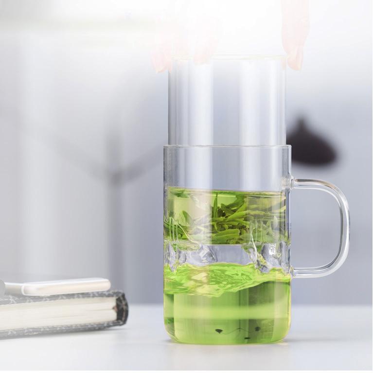 Ly lọc trà thủy tinh Samadoyo S019A 500ml