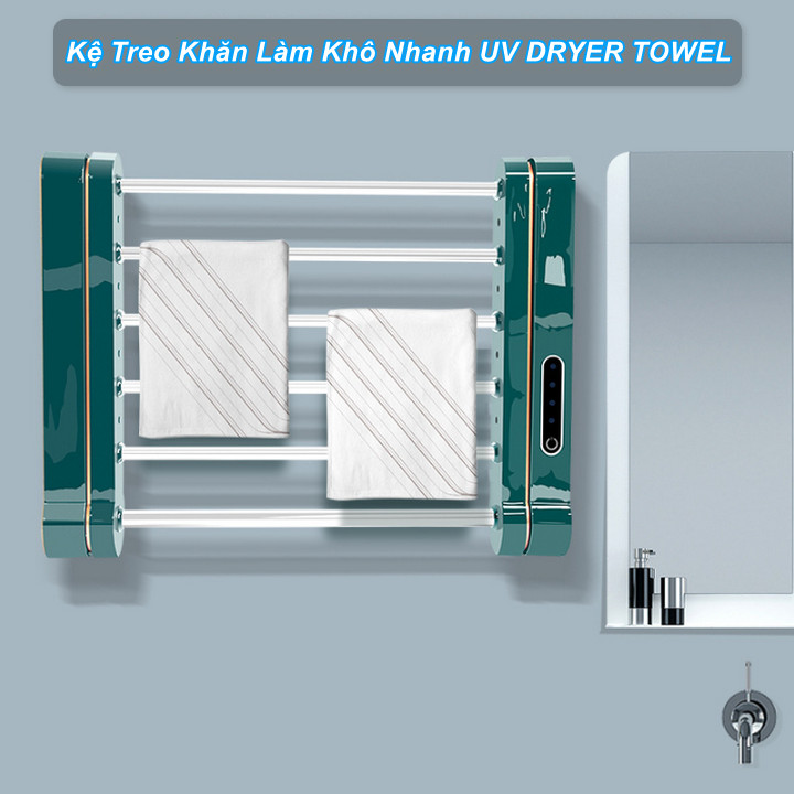 Giá Phơi Quần Áo Tiệt Trùng UV, Sấy Khô, Tiết Kiệm Điện