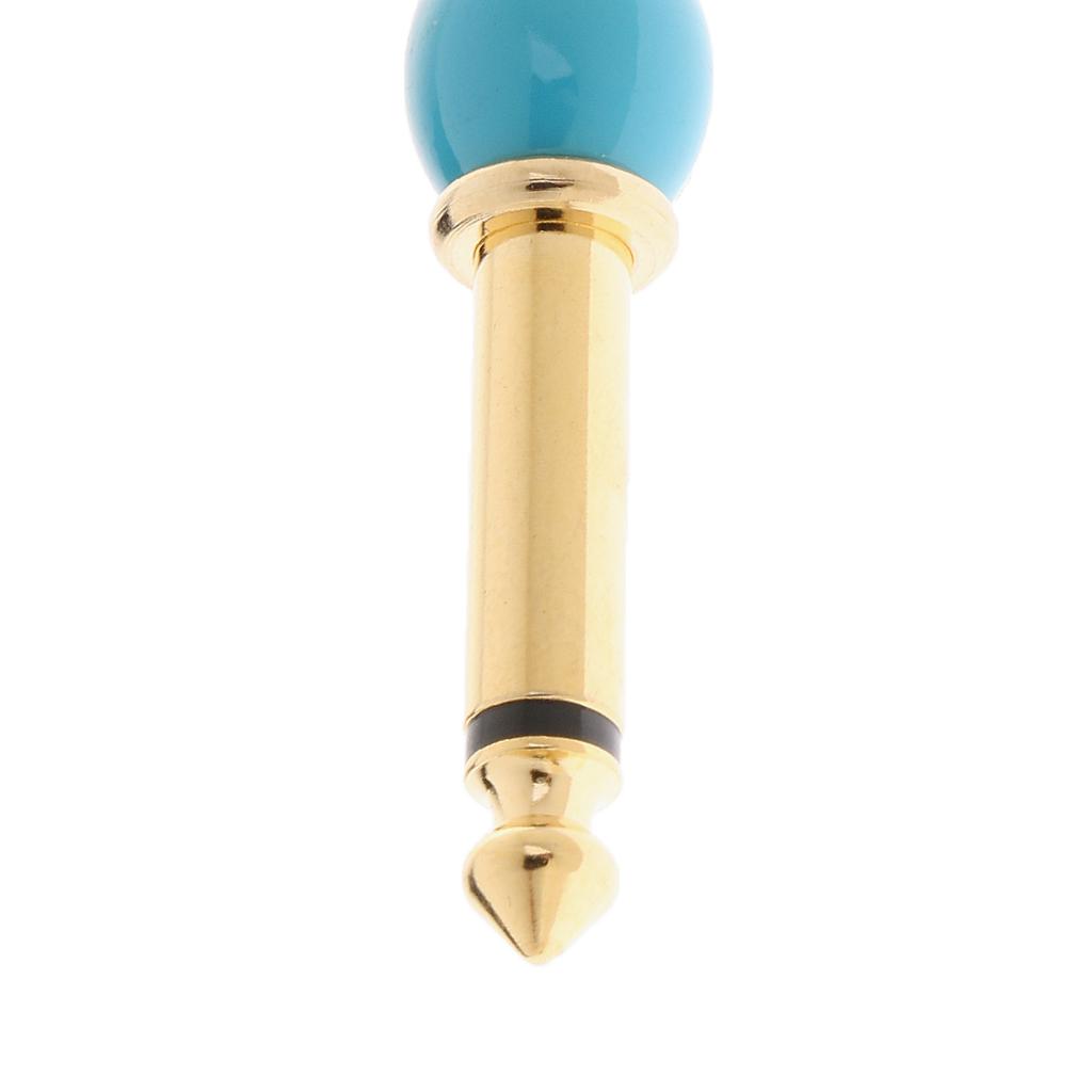 6.35mm STEREO Male Plug Jack to Male Jack Cable 1/4'' Guitar Mixer Audio Aadpter