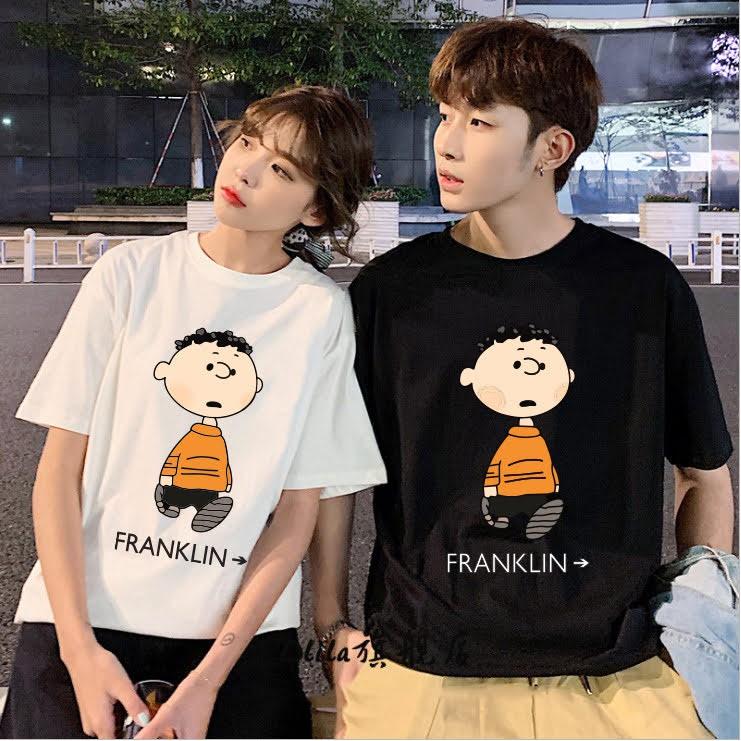Áo Thun FRANKLIN Form Rộng Cotton 100% - Nhóc Áo Cam