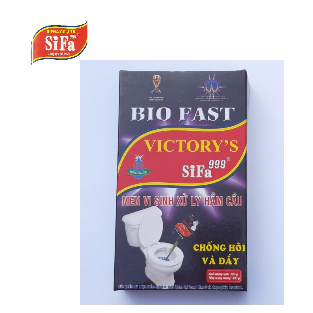 Bột men vi sinh Sifa xử lý hầm cầu chống hôi và đầy bồn cầu 300g