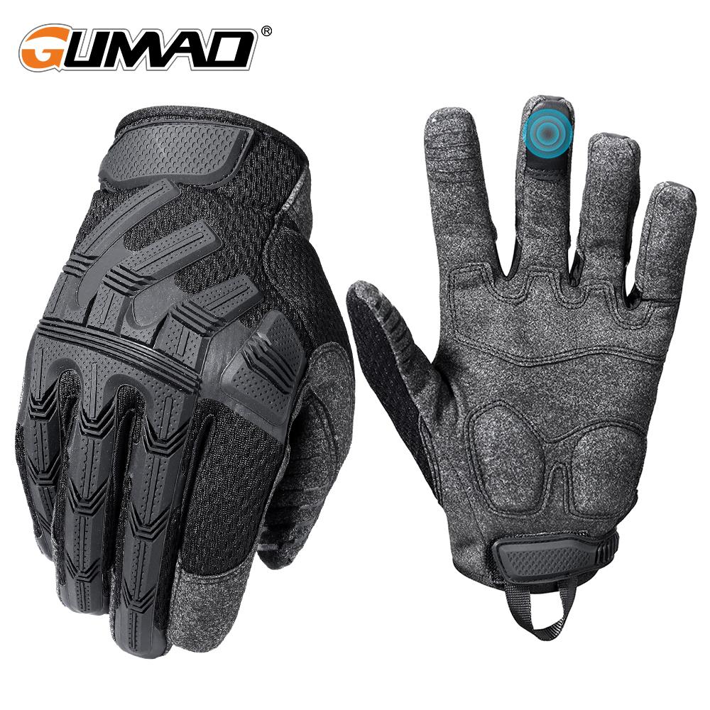 Găng Tay Phượt Full Ngón Tay Màn Hình Cảm Ứng Găng Tay Chiến Thuật Quân Đội Quân Sự Airsoft Leo Núi Ngoài Trời Săn Bắn Thể Thao Xe Đạp Công Việc Mitten