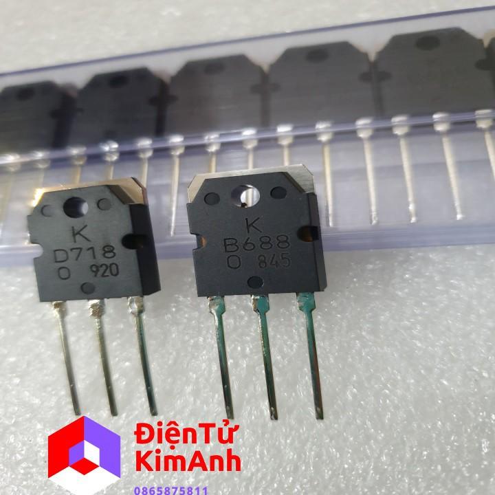 2 đôi cho  Transistor D718-B688