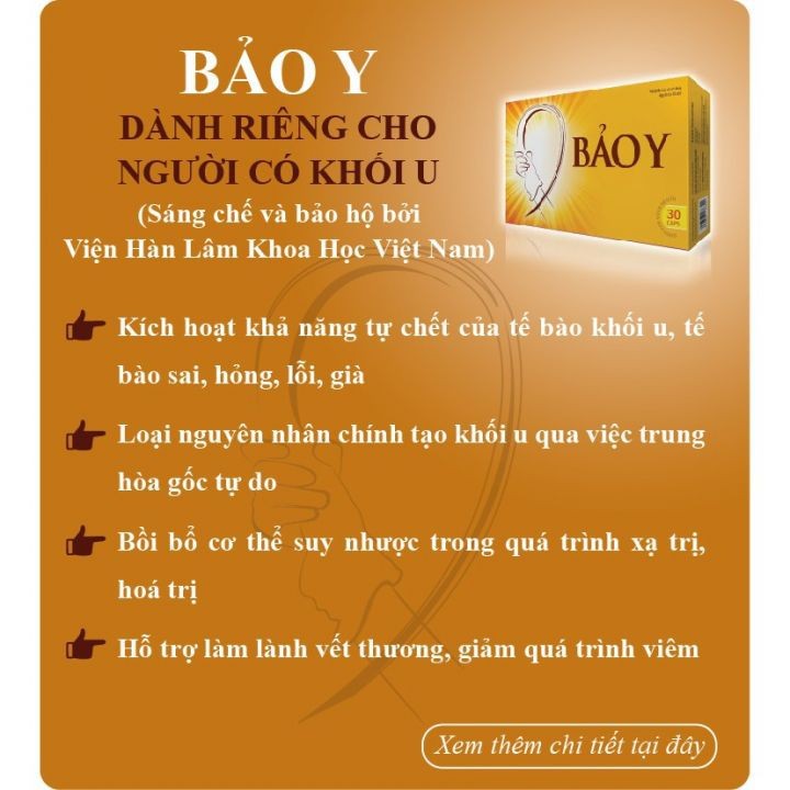 Mười hộp Bảo Y sáng chế của Viện Hóa Học Các Hợp Chất Thiên Nhiên dành riêng cho người có khối U (U tuyến giáp, u xơ tử cung, u tuyến tiền liệt ...) 3