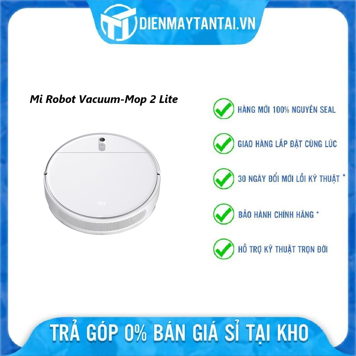Máy hút bụi ROBOT XIAOMI VACUUM MOP 2 LITE - Hàng chính hãng