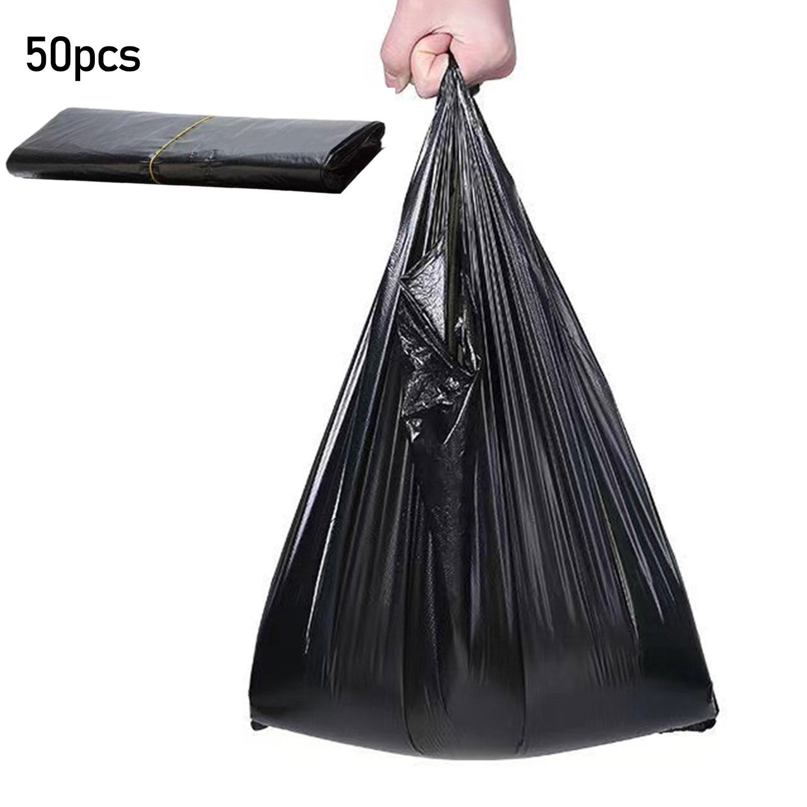 50Pcs Trash Bags Wastebasket Bags Leakproof for Bedroom