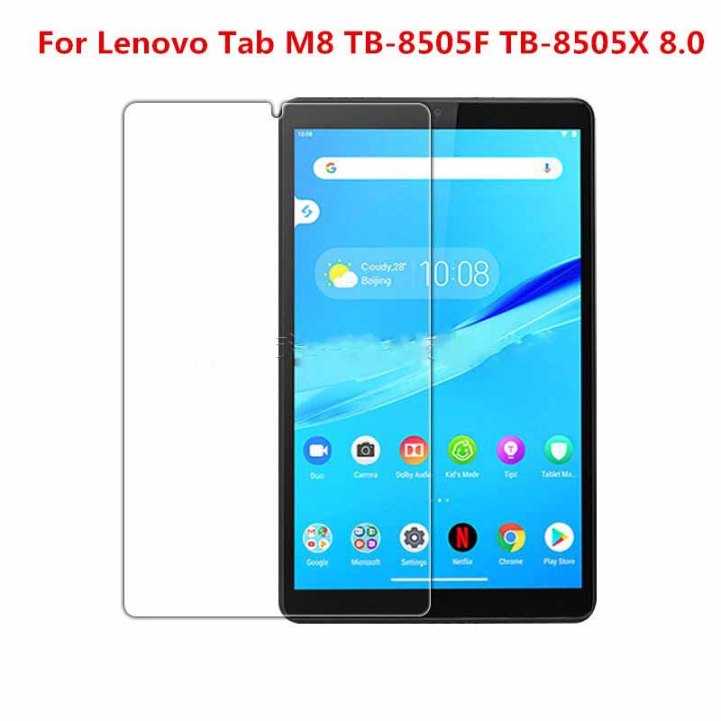 Kính cường lực dành cho máy tính bảng Lenovo Tab M8 TB-8505 - Độ cứng 9H, dày 0.3 mm - Kèm miếng dán