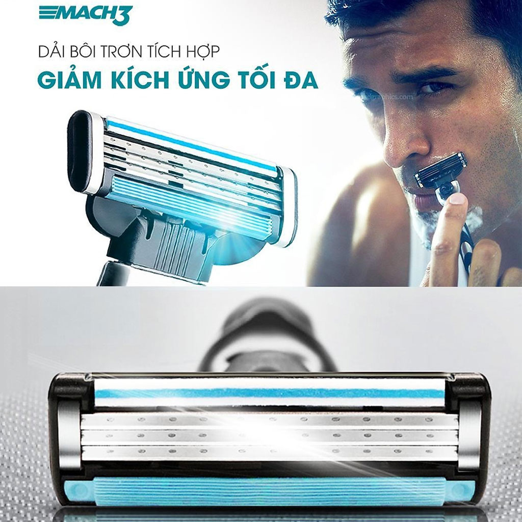 Dao Cạo GILLETTE Mach3 Plus