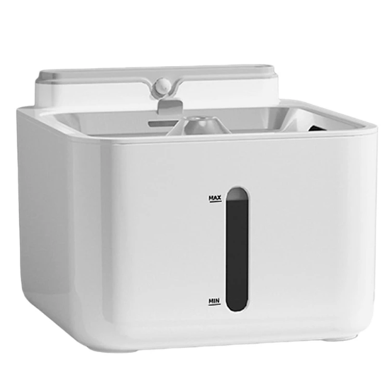 Máy Lấy Nước Tự Động cho Chó Mèo Cảm Biến Hồng Ngoại Tự động GO PET Fresh Water 3L pin sạc tích hợp