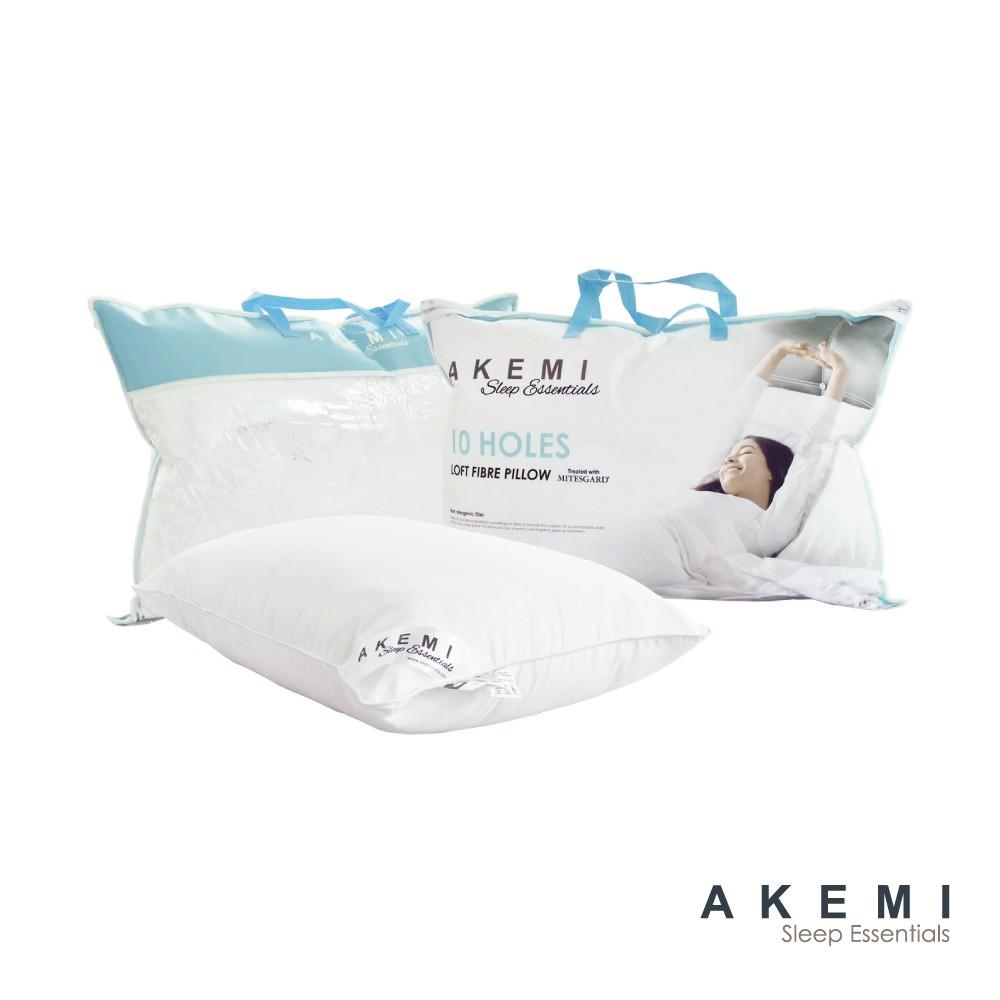 Ruột Gối Akemi Sleep Essential 10 holes loft Fibre 48cm x 74cm