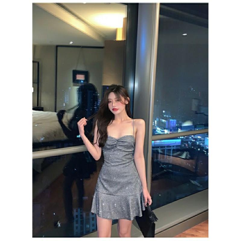 Đầm Bling hở lưng gợi cảm_làEM