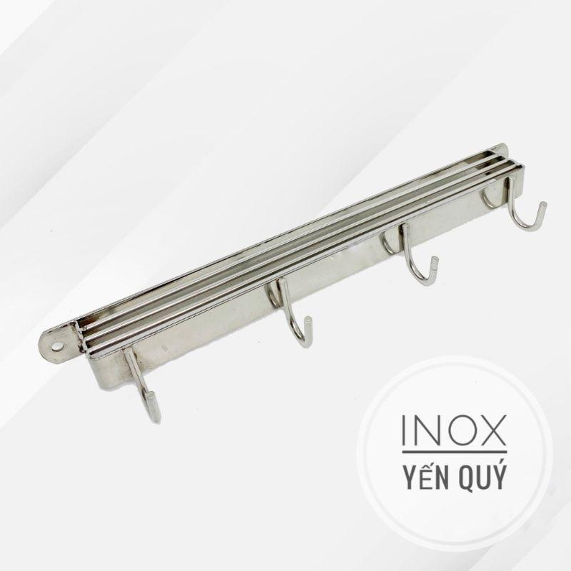 INOX304 Gài dao inox có móc cao cấp chống gỉ - Gài dao Inox có móc treo muỗng thìa