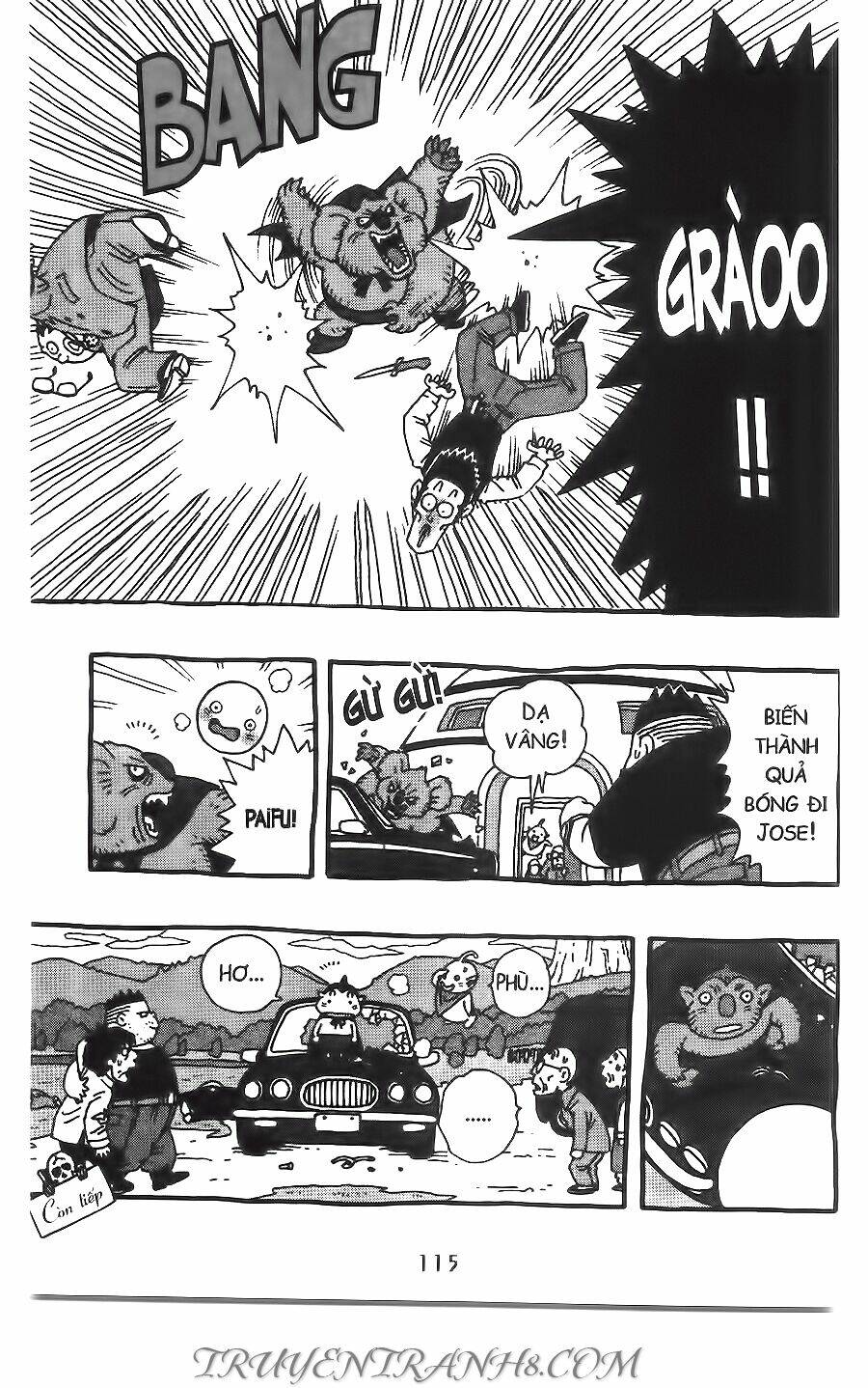 làng quái vật chapter 8 16