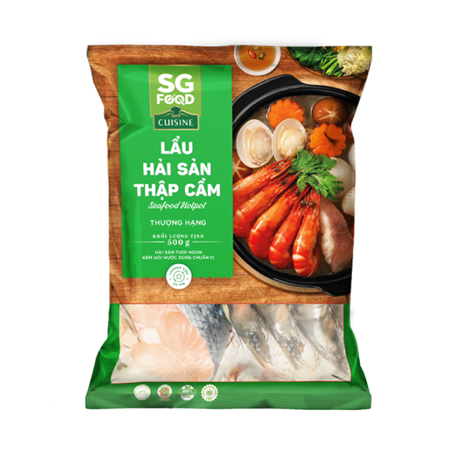 Hải Sản Lẩu Thập Cẩm SG Food Gói 500g