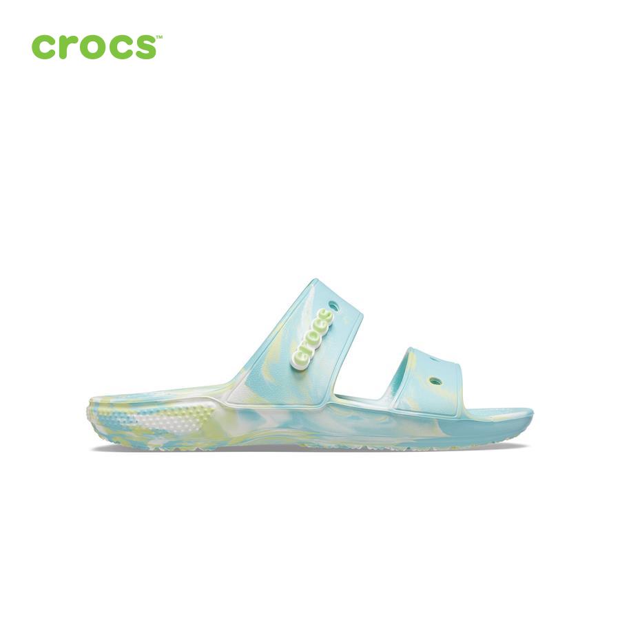 Dép quai ngang unisex Crocs Classic Marbled - 207701-4SU