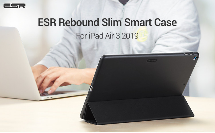 Bao da iPad Air 10.5 2019 ESR Rebound Slim Smart Case - Hàng Nhập Khẩu