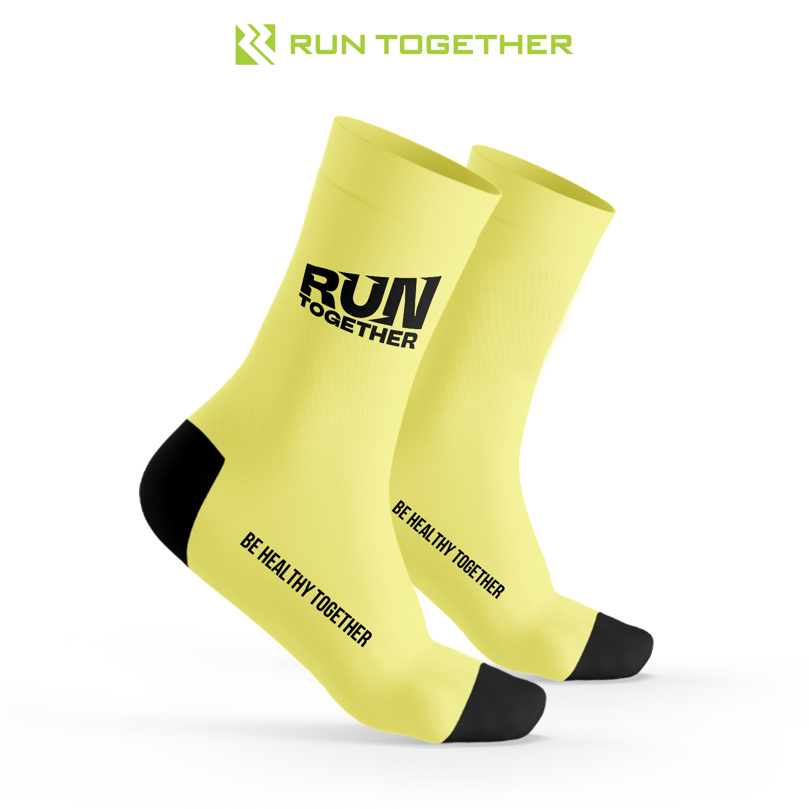 Tất Vớ Thể Thao Nam Nữ Chạy Bộ Chính Hãng Run Together Cotton Thấm Hút Mồ Hôi | Mẫu 01