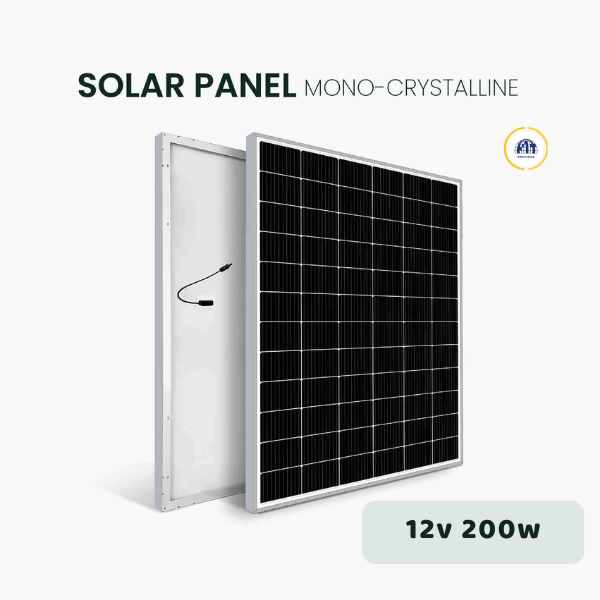 Tấm pin năng lượng mặt trời 200w
