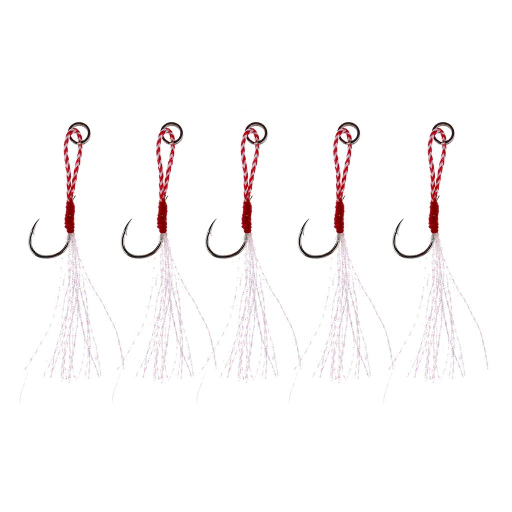 Hi-carbon Assist Hook Fishing Jig Hooks Live Baits Hooks Fishhooks
