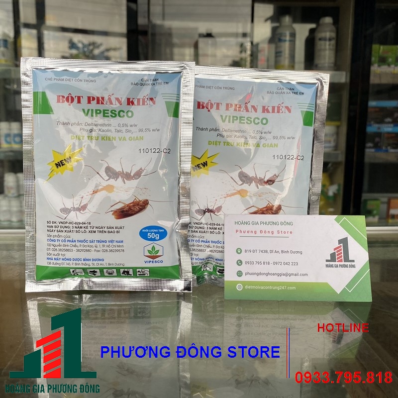 Phấn diệt kiến dạng bột-50g