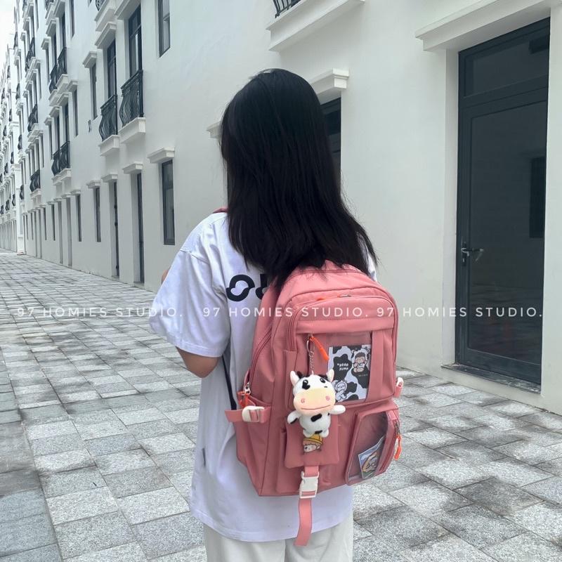 Balo Ulzzang sinh viên - Balô nhiều màu xinh xắn