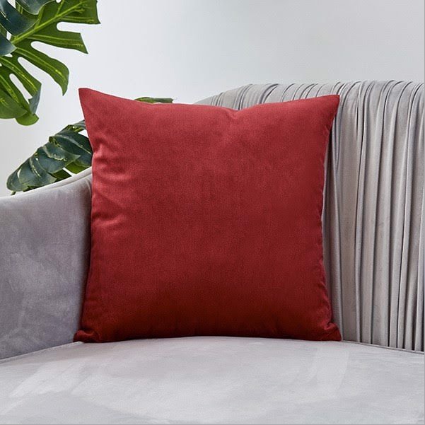 Gối tựa lưng văn phòng 35x35cm ( xanh, đỏ , cam , nâu...)có khoá kéo tháo bông ra, gối sofa