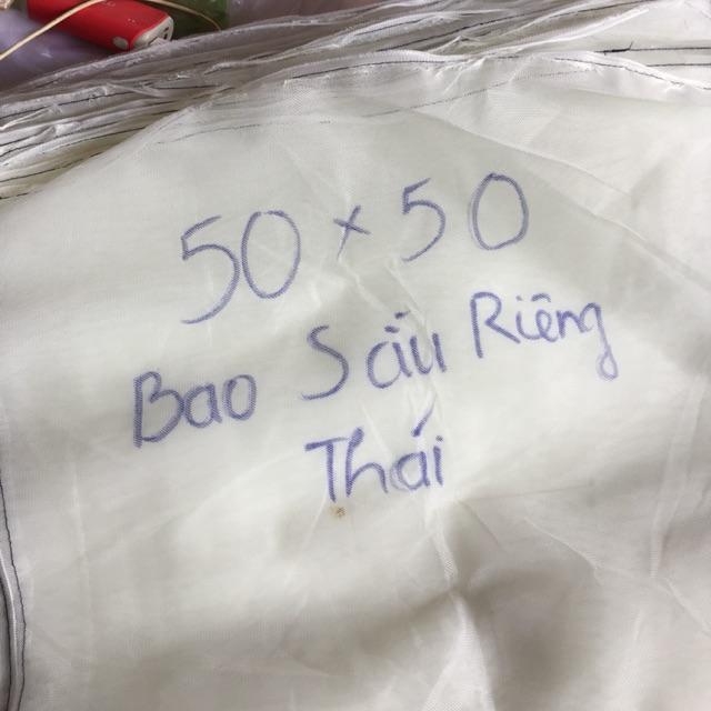 50 TÚI BỌC SẦU RIÊNG THÁI LƯỚI MÙNG CỠ 50x50