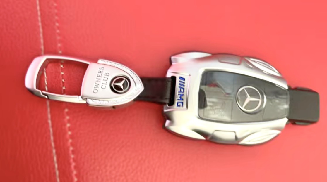 Ốp Chìa Khóa Mercedes C180 C200 C250 C300 E180 E200 E300 Glc200 Glc250 Glc300, Mercedes GLC...