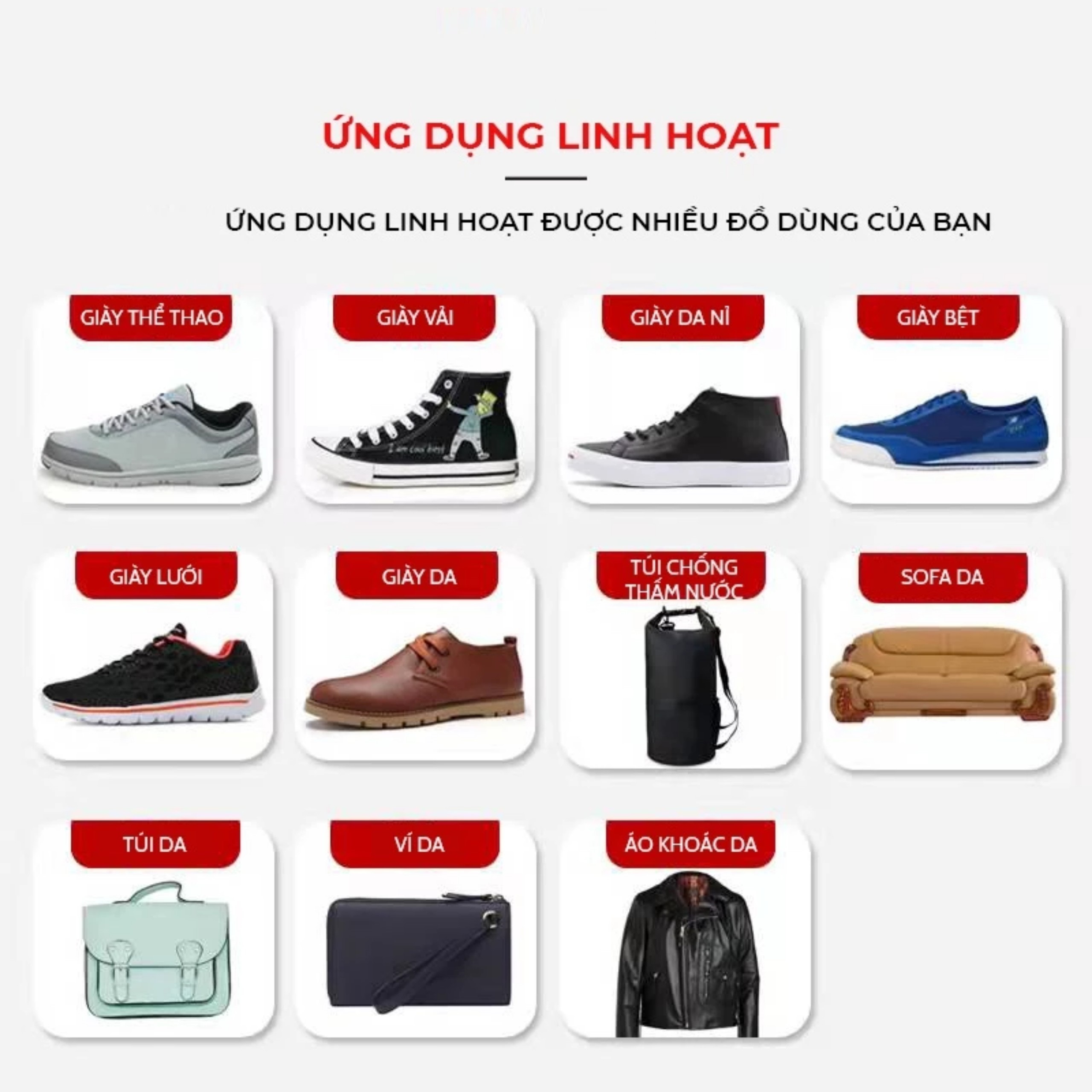 Keo 1630 Đa Năng Chuyên Dán Giầy Dép Thể Thao, Sneaker, Keo Dán Giày Dép Chuyên Dụng Siêu Dính, Siêu Bền, Kingler 6070