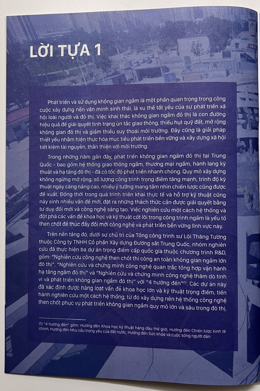 Sách - Phát Triển Và Sử Dụng Không Gian Ngầm Đô Thị