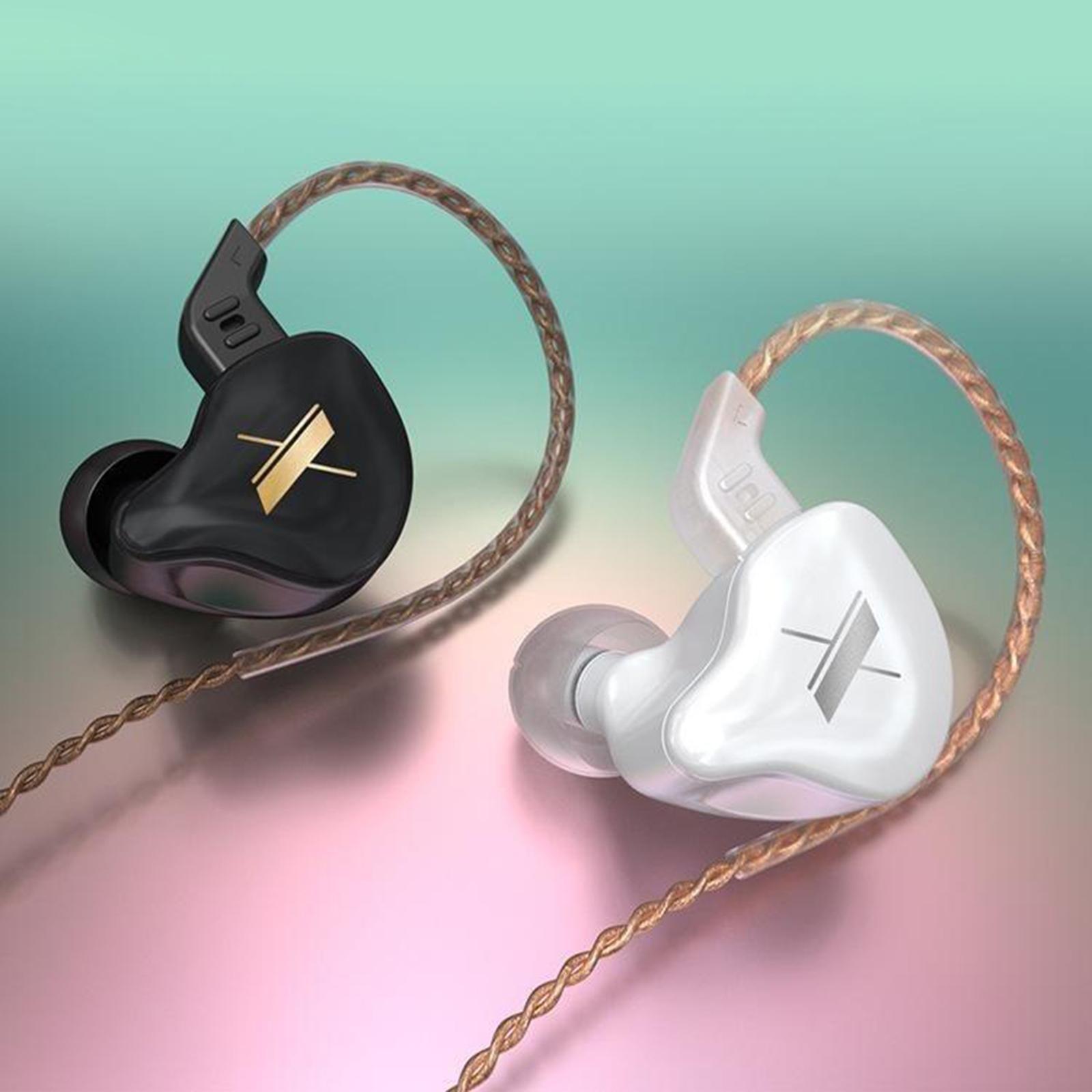KZ 1DD Earphone In-Ear Earbud 10mm Dynamic Driver white no mic