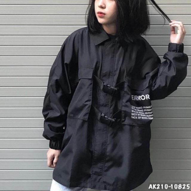 Áo Khoác Nam Nữ Dù 2 Lớp Cao Cấp Chất Siêu Đẹp Bomber Jackets Gió Nam Nữ TÚI KHOÁ CHỮ