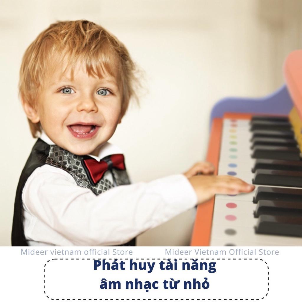 Đàn Piano Cho Bé MideerPiano, Đồ Chơi âm nhạc cao cấp Cho Trẻ Em Từ 1,2,3,4,5,6,7 Tuổi