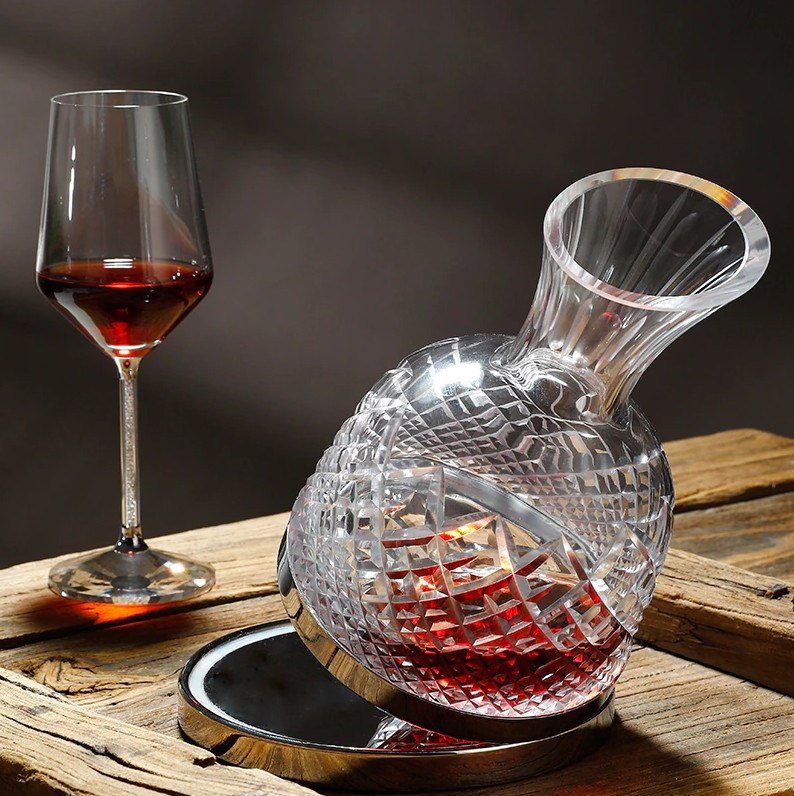 BÌNH THỞ RƯỢU VANG PATRICK SPIN DECANTER