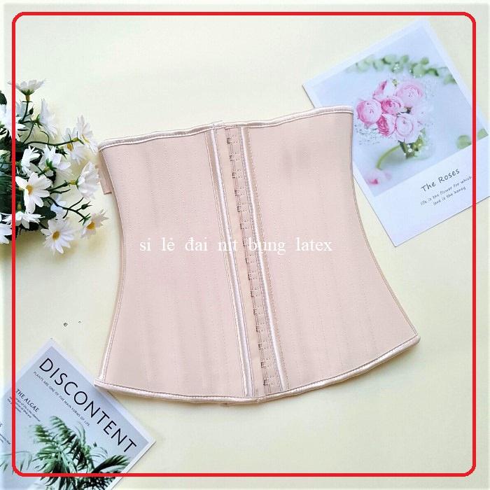 Gen nịt bụng Latex dáng chuẩn - Đai nịt bụng eo thon Hy Lạp đeo không lộ viền