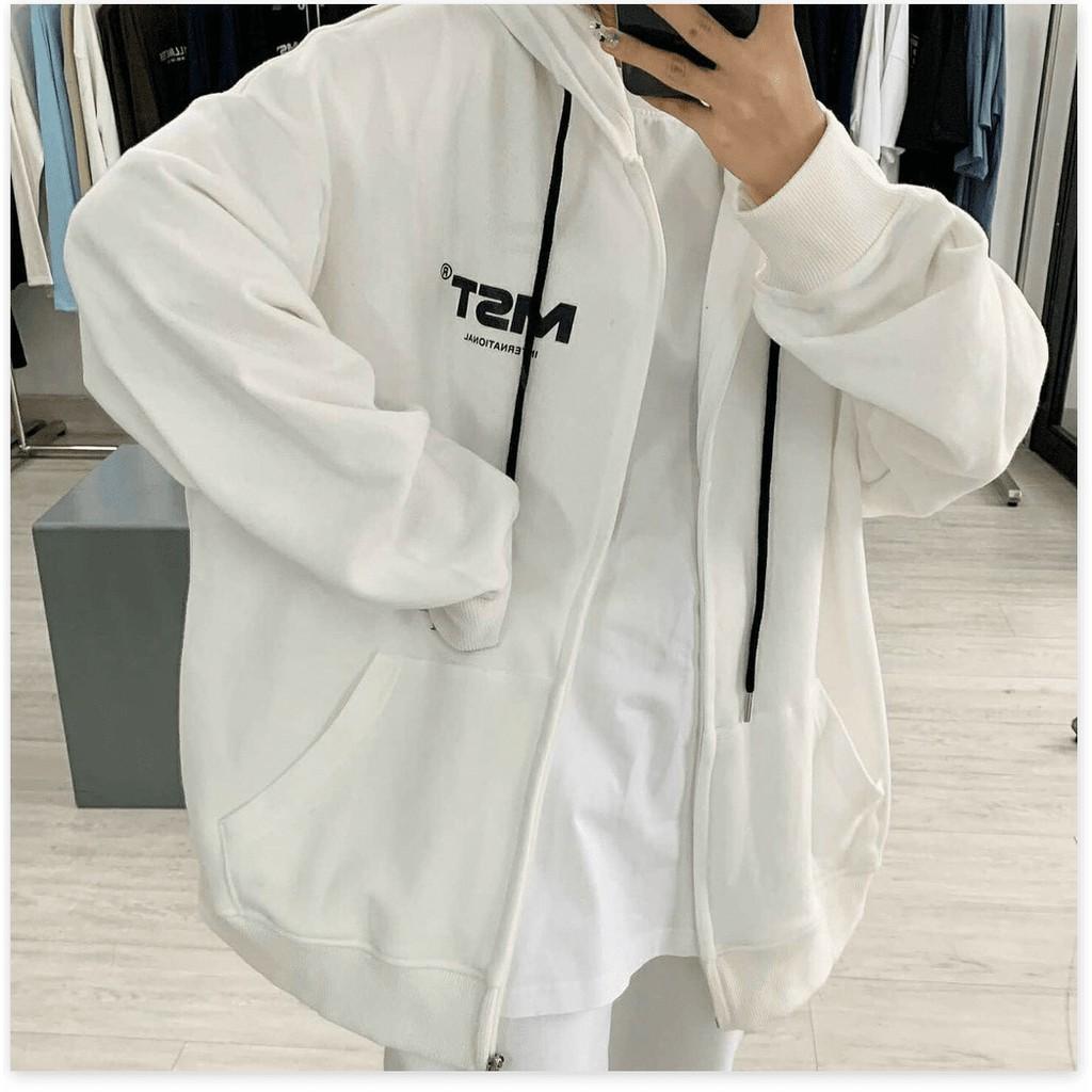 ÁO KHOÁC NỈ HOODIES DÂY KÉO