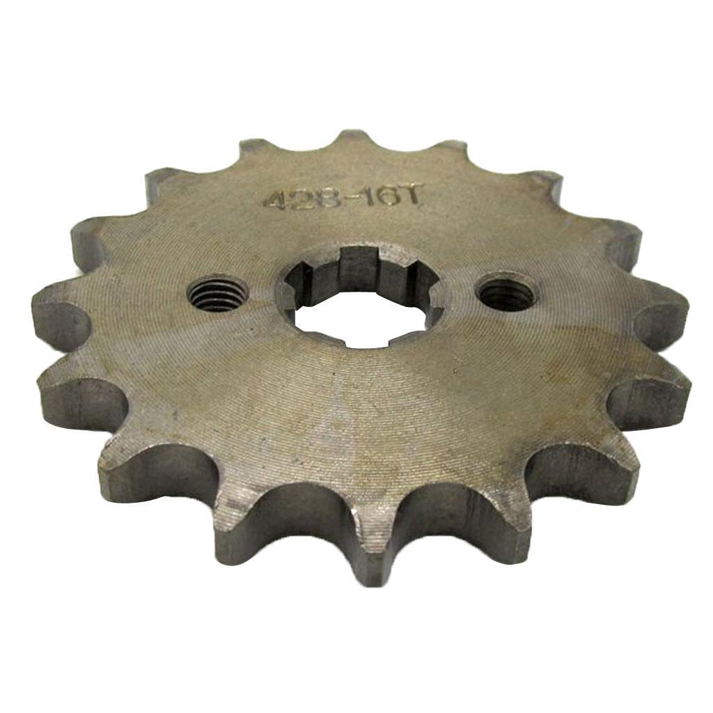 16T 428 Chain/Pitch Front Sprocket Cog /Trail/Dirt bike ATV Quad 17mm
