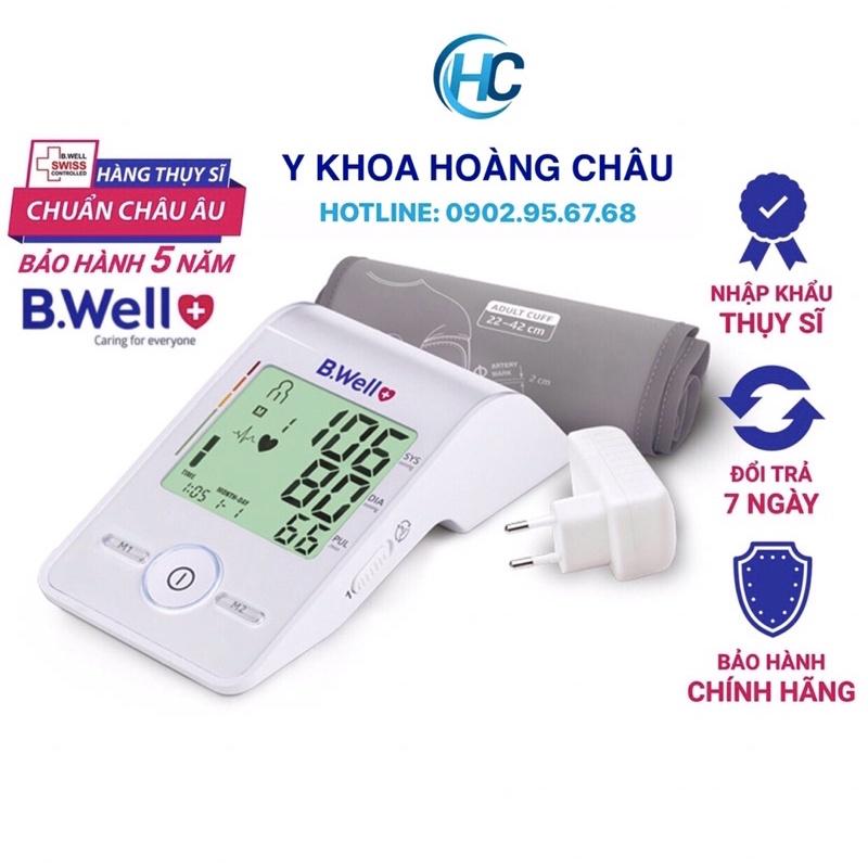 Máy đo huyết áp bắp tay điện tử tự động B.Well Med-55 (Thụy Sĩ)