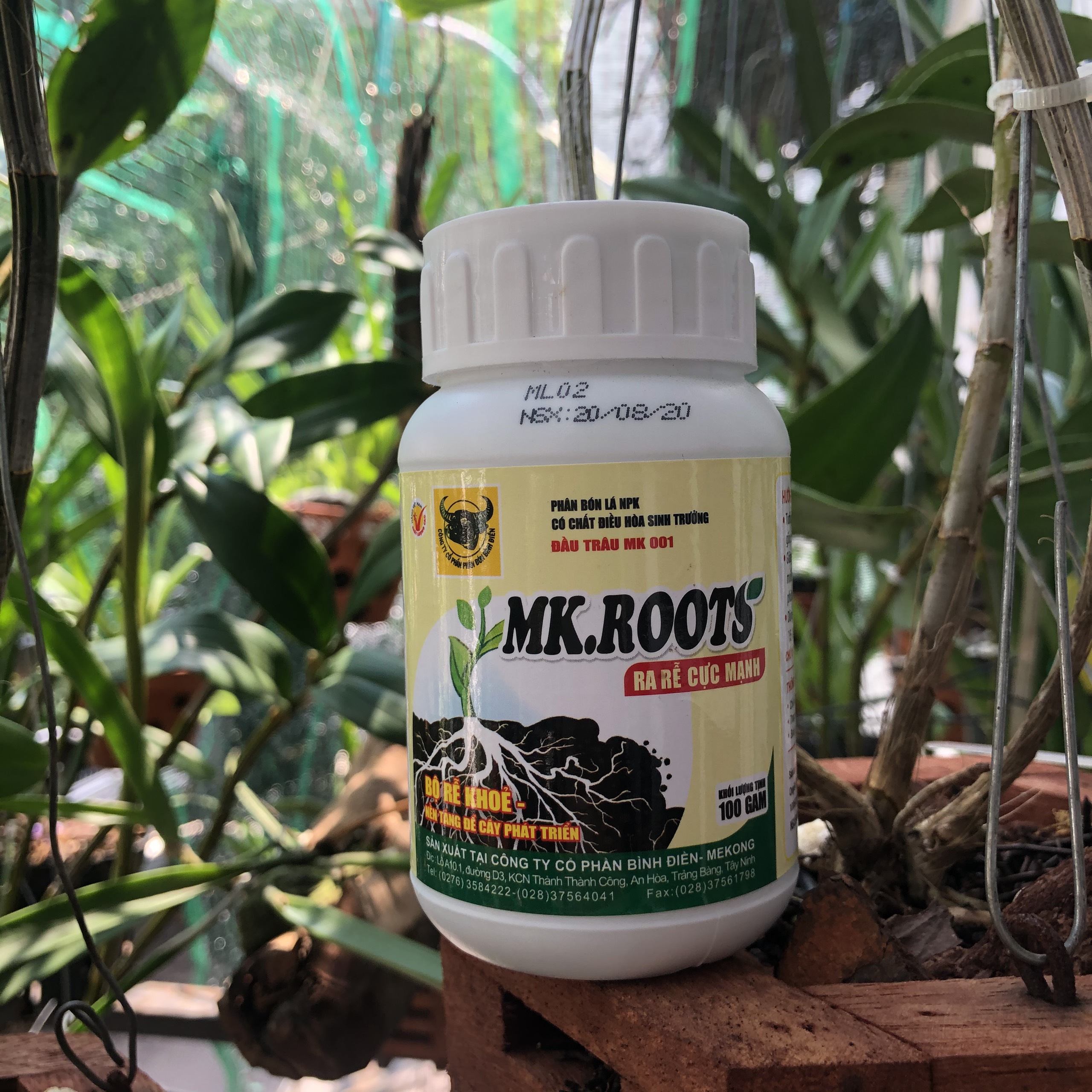 PHÂN BÓN LÁ ĐẦU TRÂU MK ROOTS - 100g