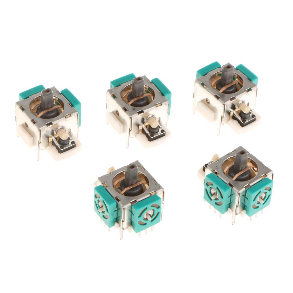 Lovoski 5 x 3D Analog Stick Sensor Module + Open Tool for XBOX 360 D Type