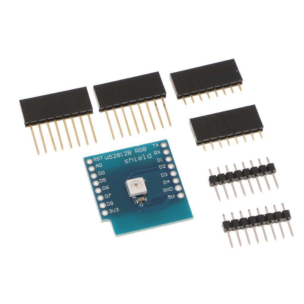 RGB SMD LED Module for for D1 Mini WIFI Full Color Pwm Tricolor LED For  MCU