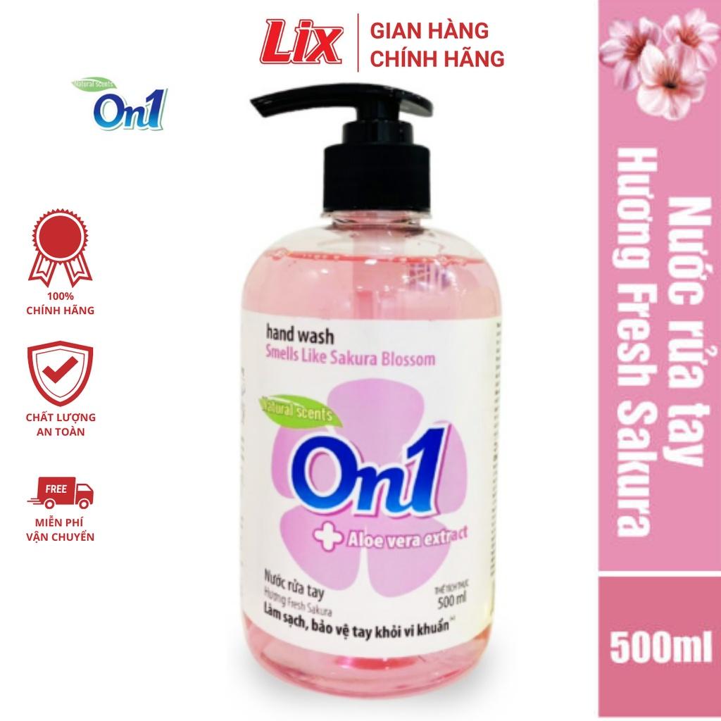 Nước rửa tay sạch khuẩn 500ml hương Fresh Sakura - RT506 - Lixco Việt Nam