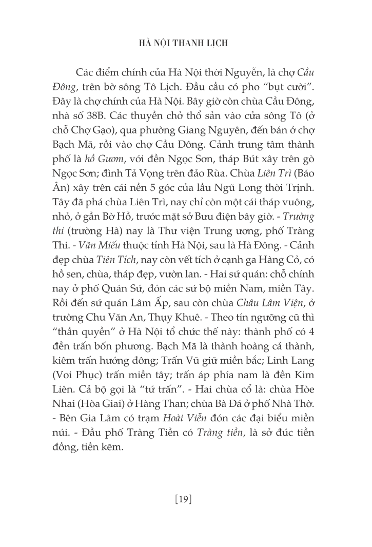 Sách Hà Nội Thanh Lịch (Tái Bản 2020)