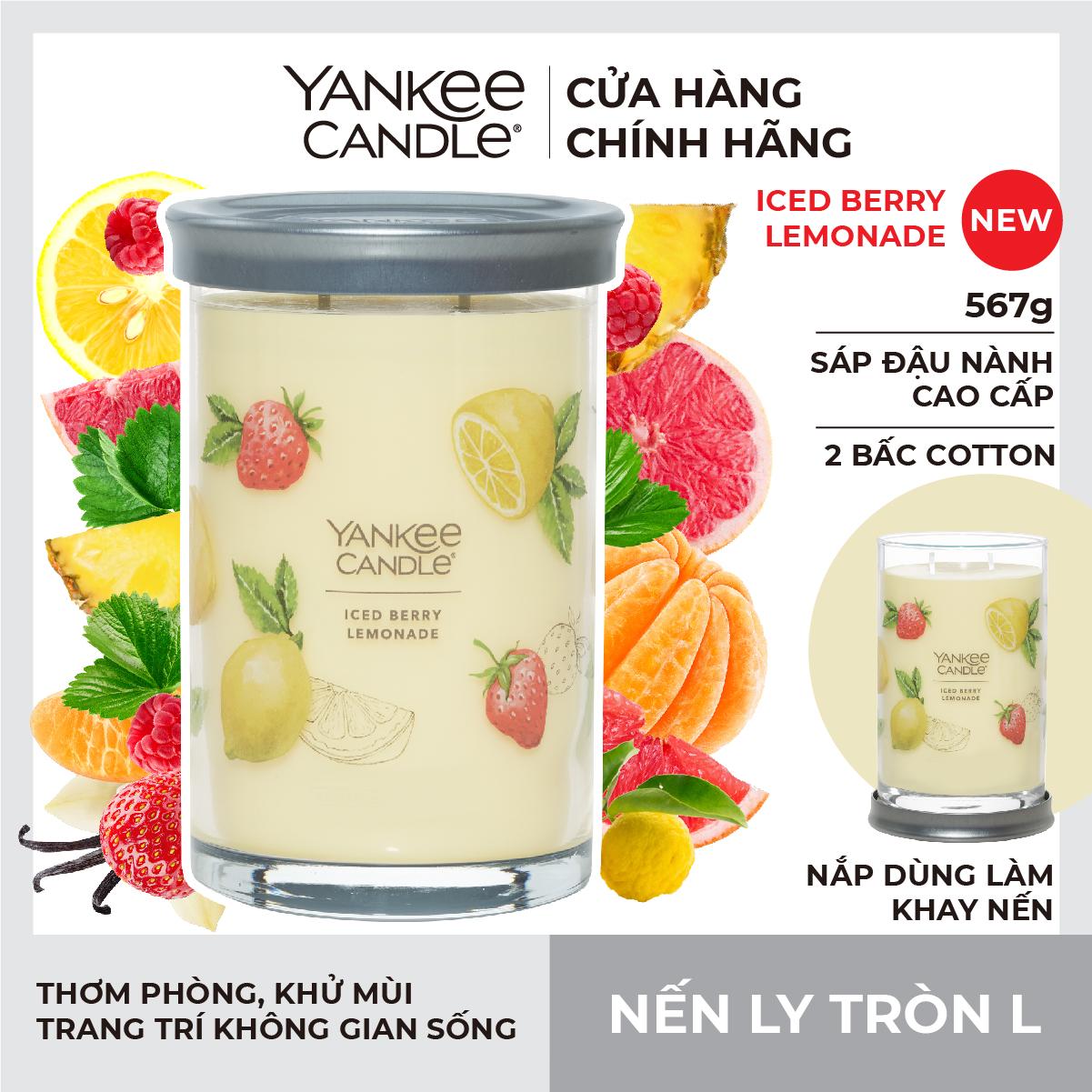 Nến ly tròn sáp đậu nành Yankee Candle size L (567g) - Bahama Breeze