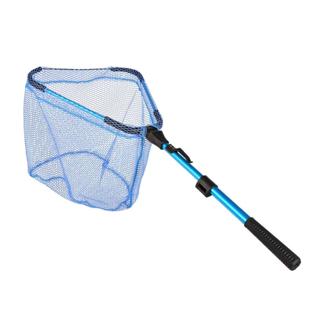 Collapsible Fly Fishing Landing Net Bass Trout Net Foldable Fishing Net